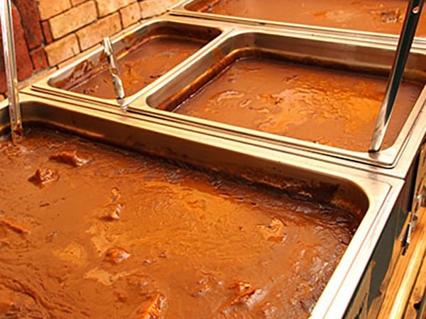 野菜と果物が溶け込んだ自慢のルー