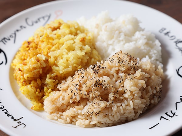 薬膳効果のある食感もちもちなライスなど選べるオリジナルライス